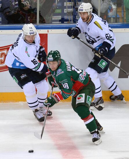 Хоккей. КХЛ. Матч "Ак Барс" - "Медвешчак"