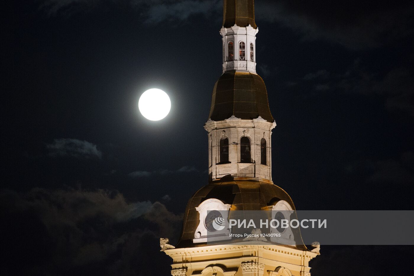 Космическое явление - суперлуние