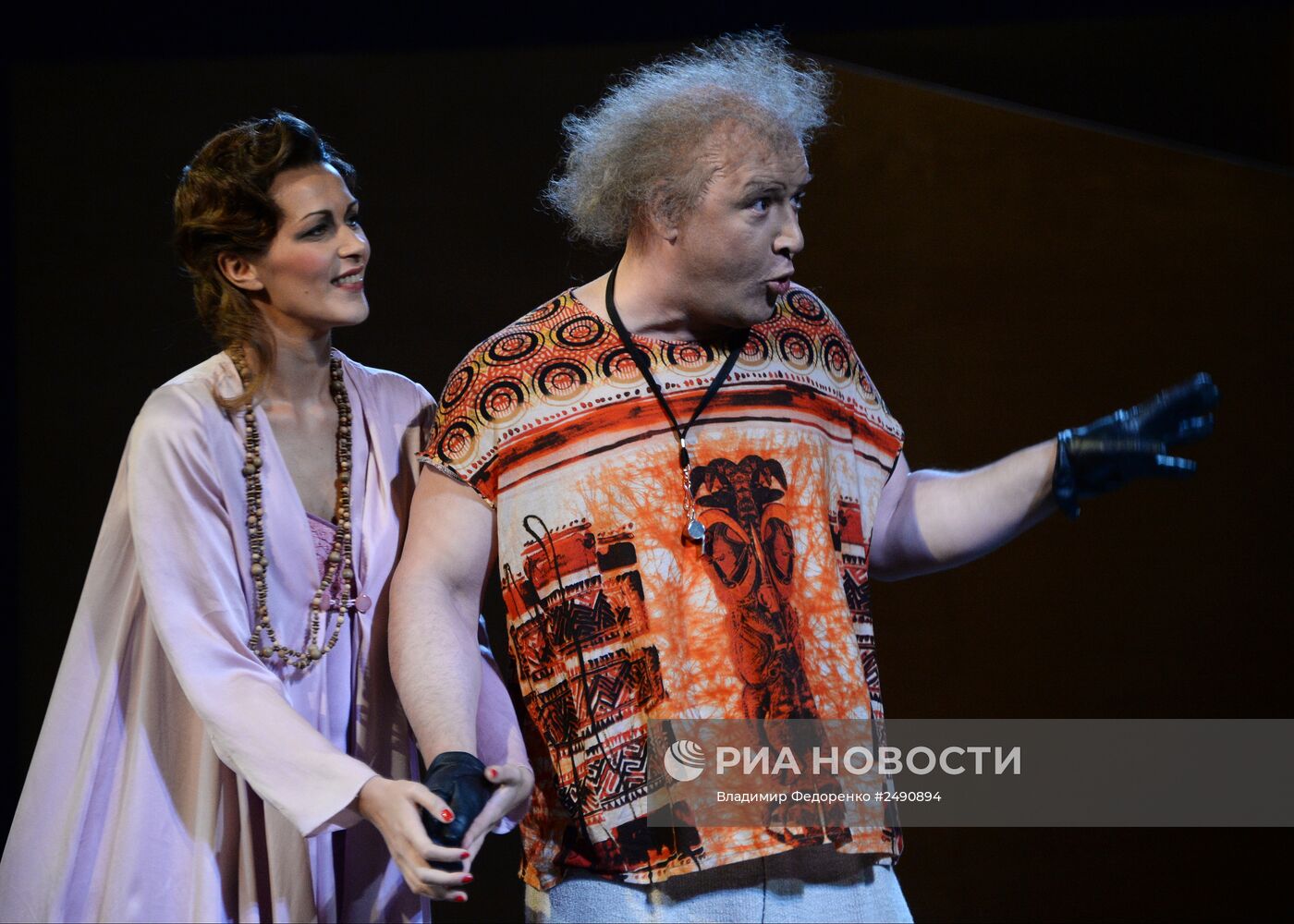 Прогон спектакля "Безумный день, или Женитьба Фигаро" в Москве