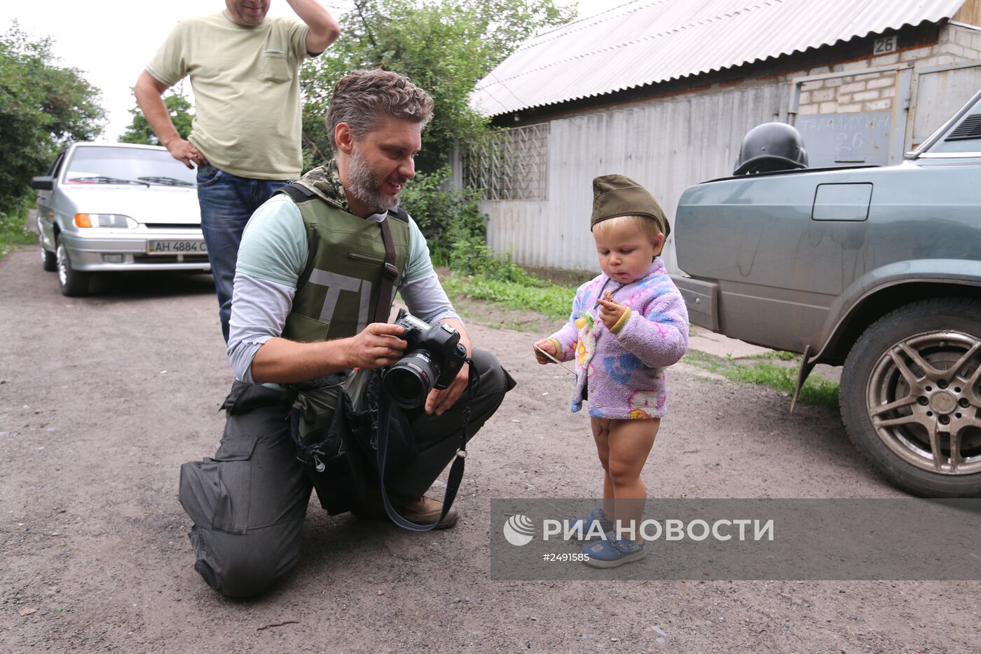 Специальный фотокорреспондент МИА "Россия сегодня" Андрей Стенин