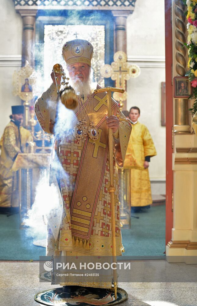 Визит Патриарха Кирилла в Хабаровскую, Биробиджанскую и Амурскую епархии