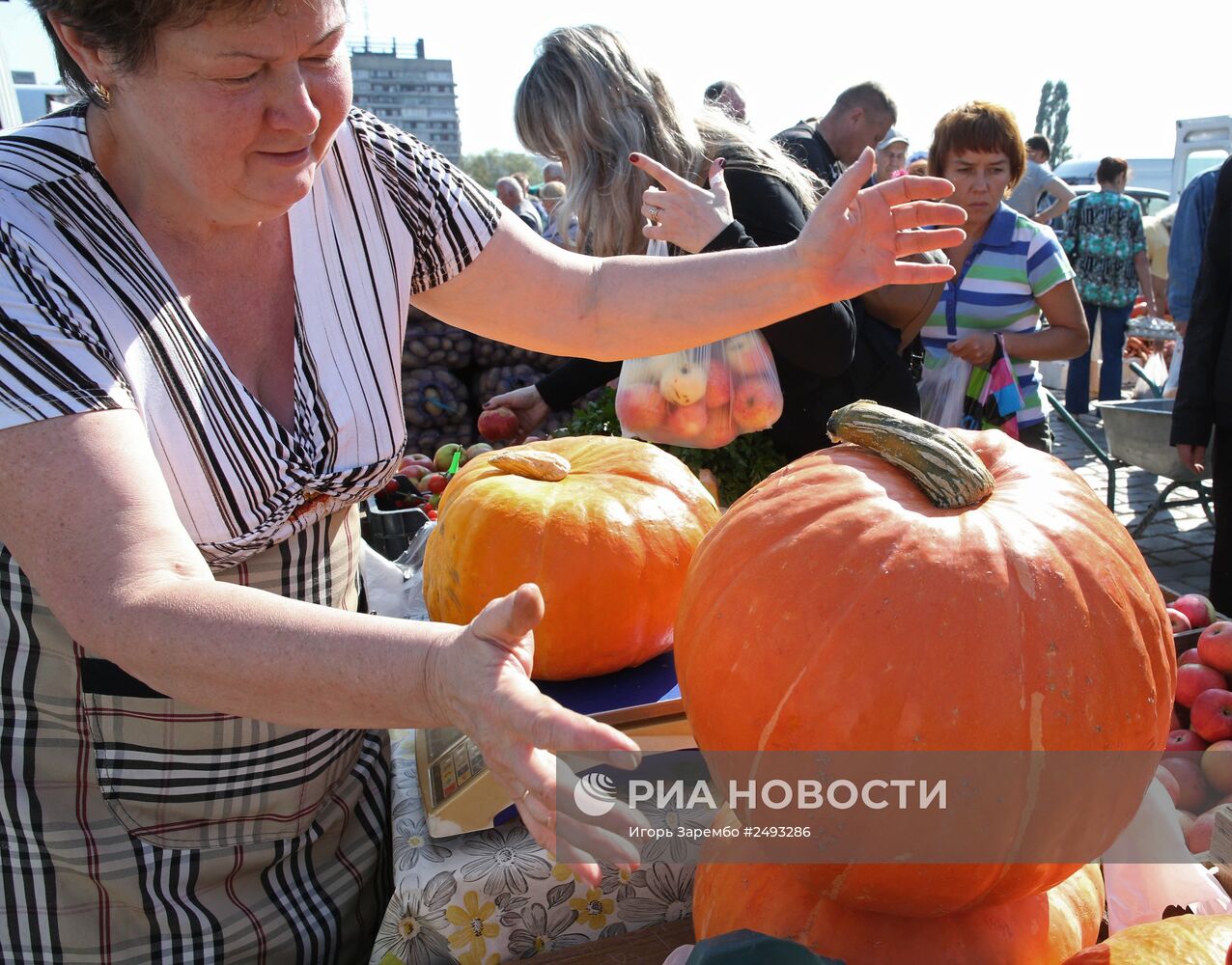 Ярмарка производителей сельхоз продукции Калининградской области