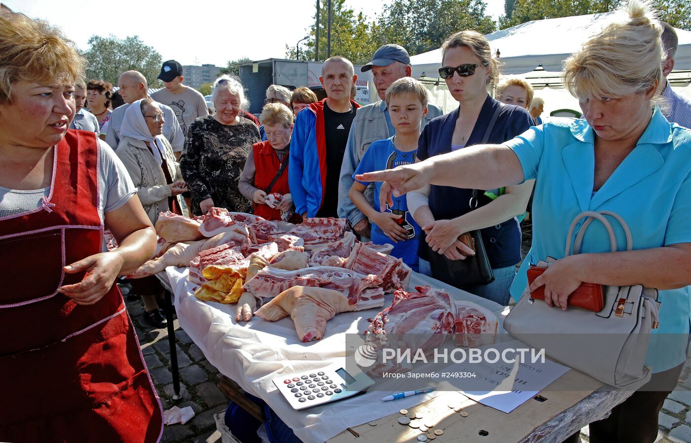Ярмарка производителей сельхоз продукции Калининградской области