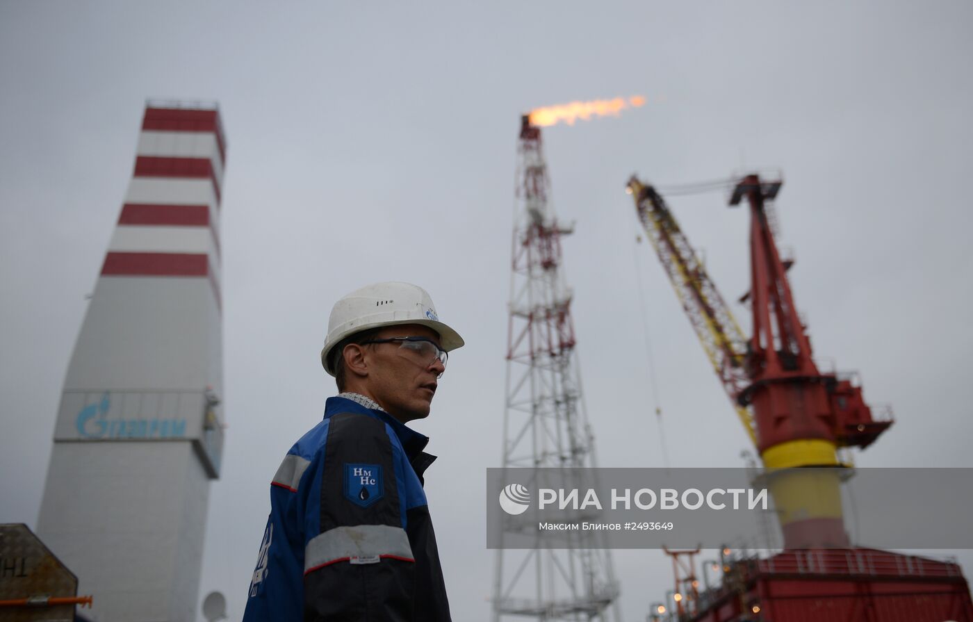 Нефтяная платформа "Приразломная"