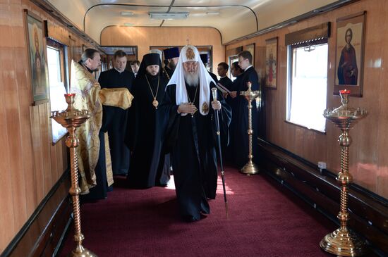 Визит Патриарха Кирилла в Хабаровскую, Биробиджанскую и Амурскую епархии
