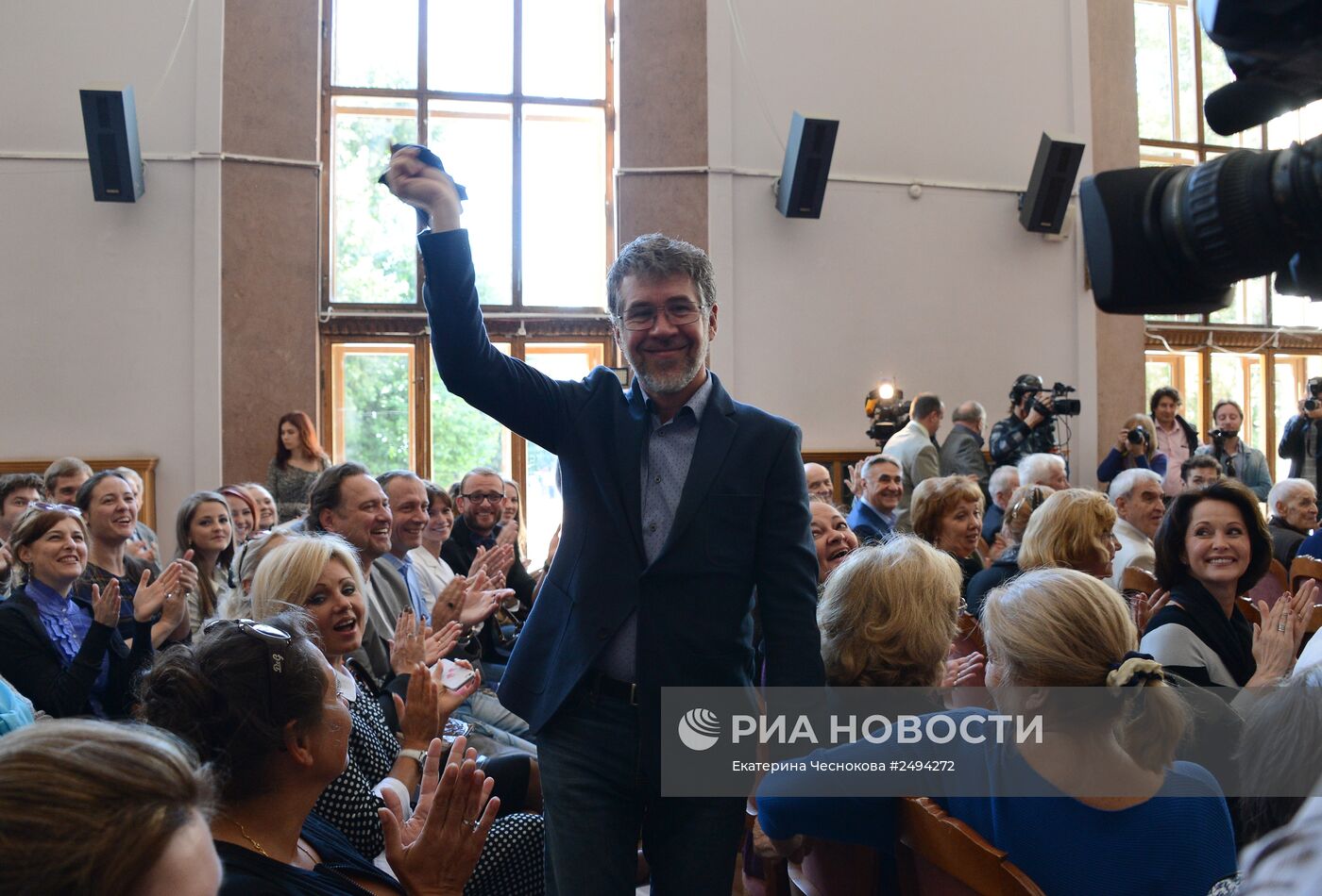 Сбор труппы театра им. Моссовета