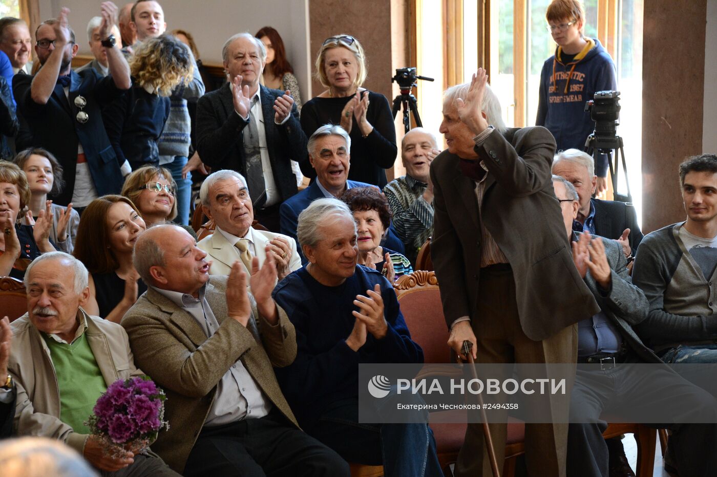 Сбор труппы театра им. Моссовета