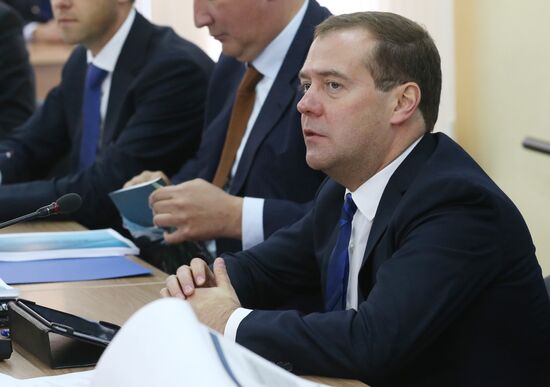 Рабочая поездка Д.Медведева в Красноармейск