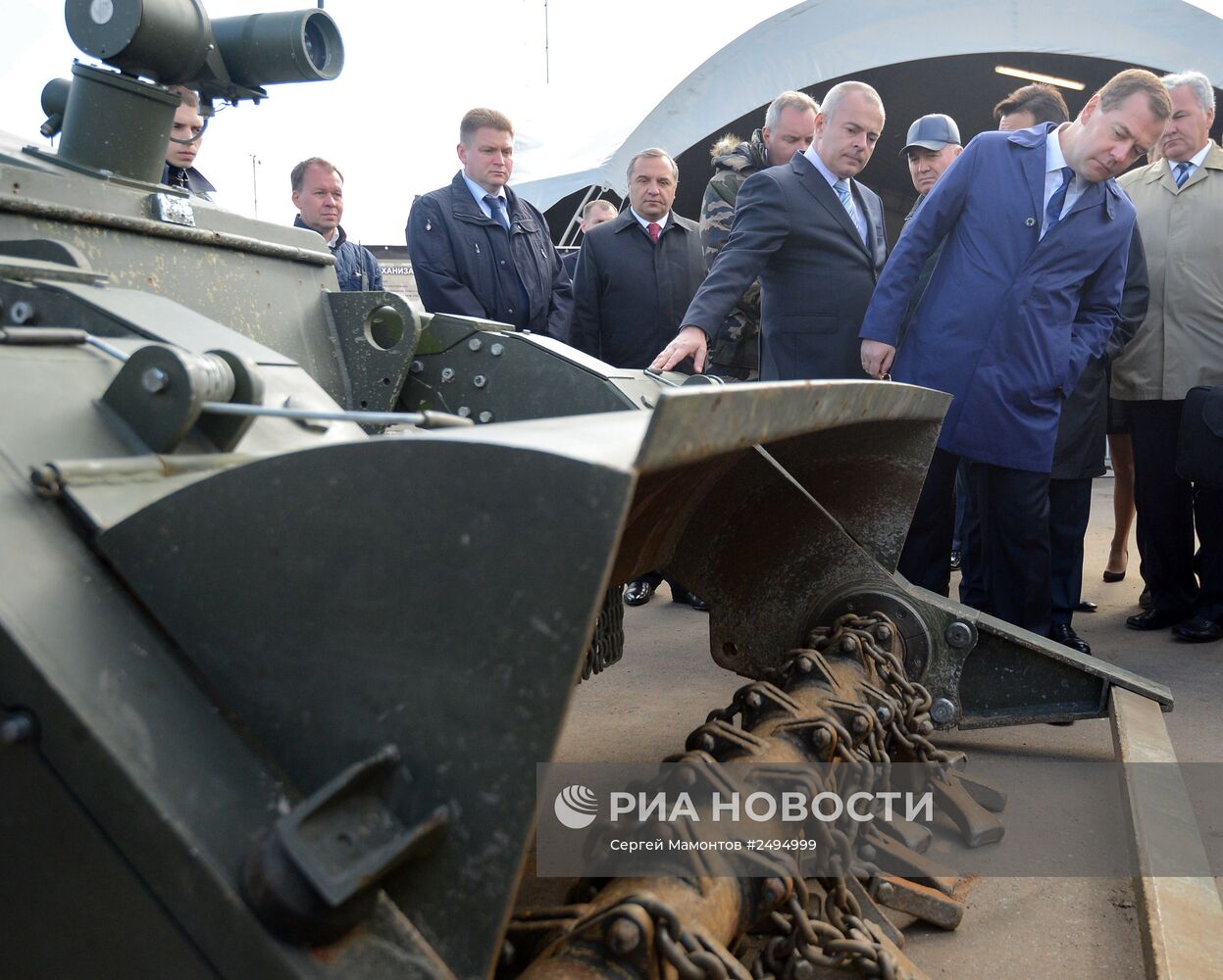 Рабочая поездка Д.Медведева в Красноармейск