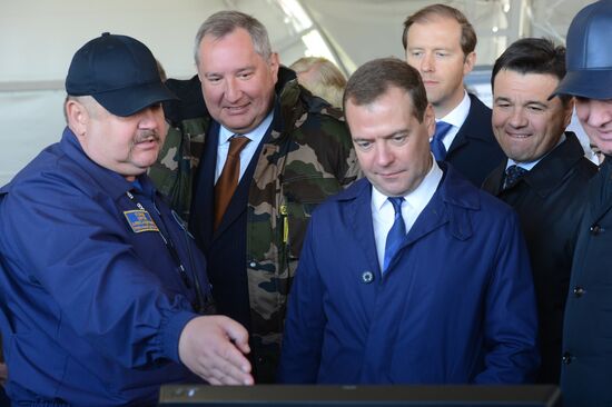 Рабочая поездка Д.Медведева в Красноармейск