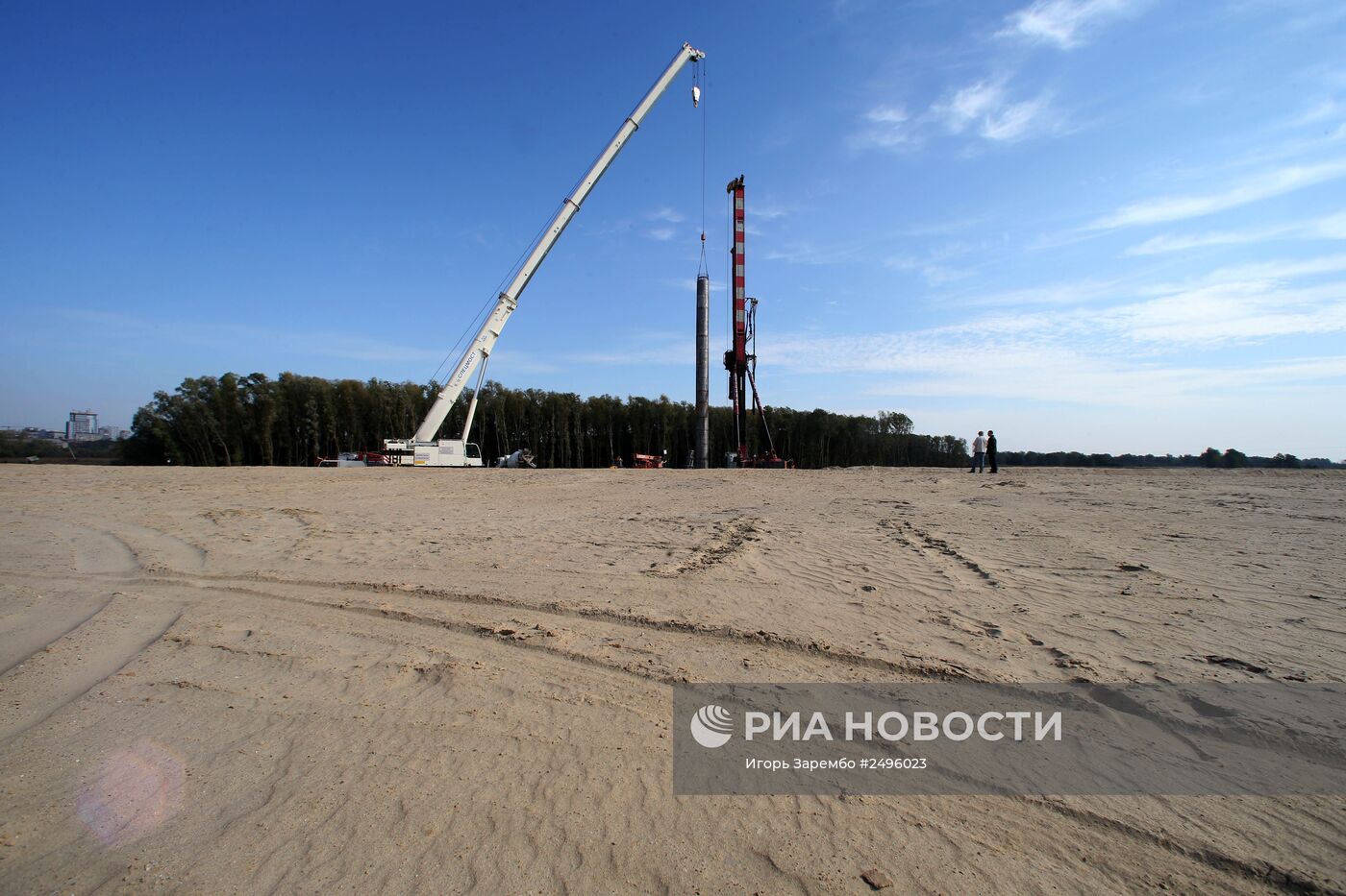 Начало строительства стадиона "Арена Балтика" в Калининграде