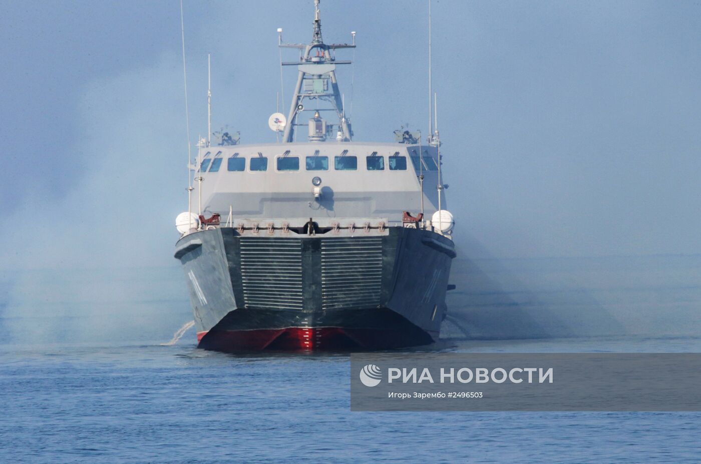 Десантный катер нового поколения "Денис Давыдов" поступил на вооружение Балтийского флота