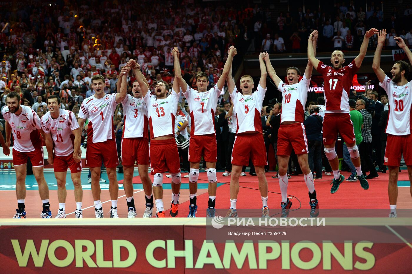Волейбол. Чемпионат мира. Мужчины. Бразилия-Польша. Финальный матч