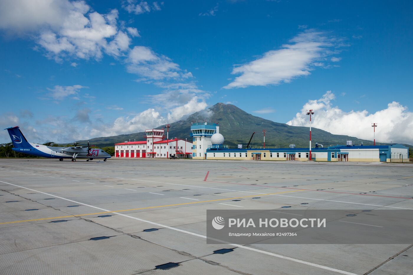 Новый аэропорт открылся на южно-курильском острове Итуруп