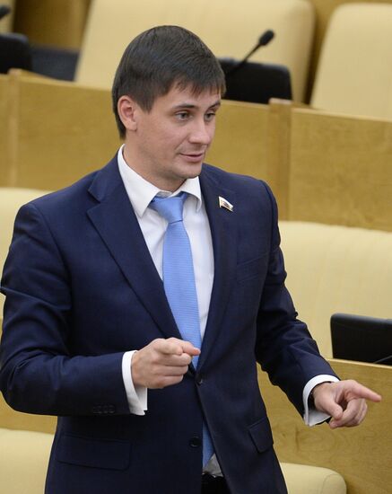 Пленарное заседание Госдумы РФ