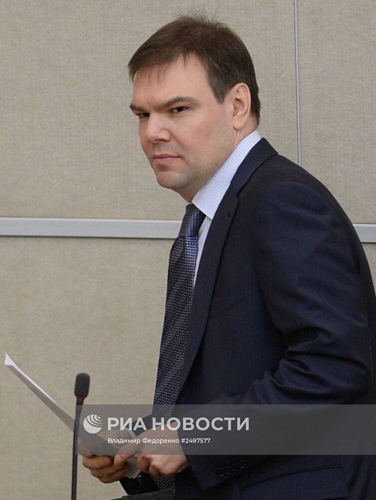 Пленарное заседание Госдумы РФ