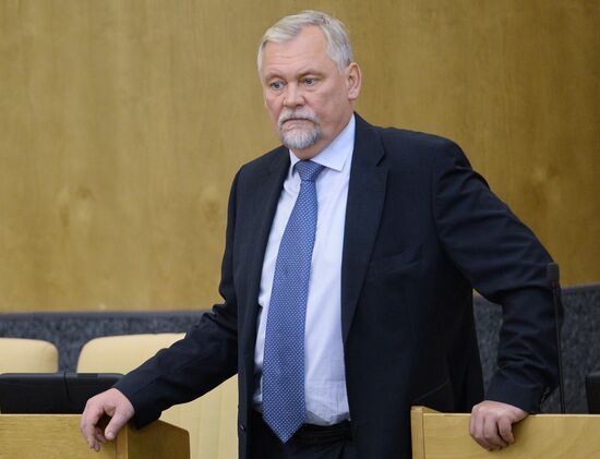 Пленарное заседание Госдумы РФ