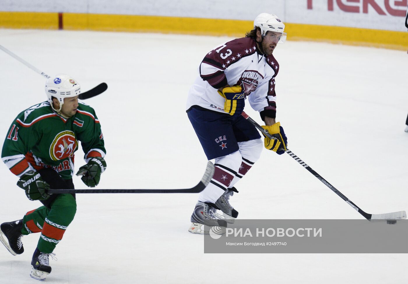 Хоккей. Благотворительный матч в Казани