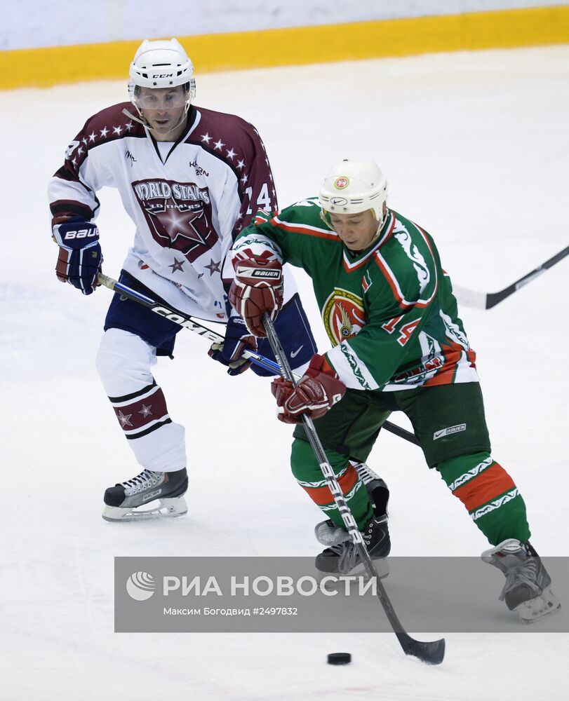 Хоккей. Благотворительный матч в Казани