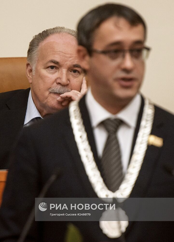 Первое заседание Мосгордумы шестого созыва