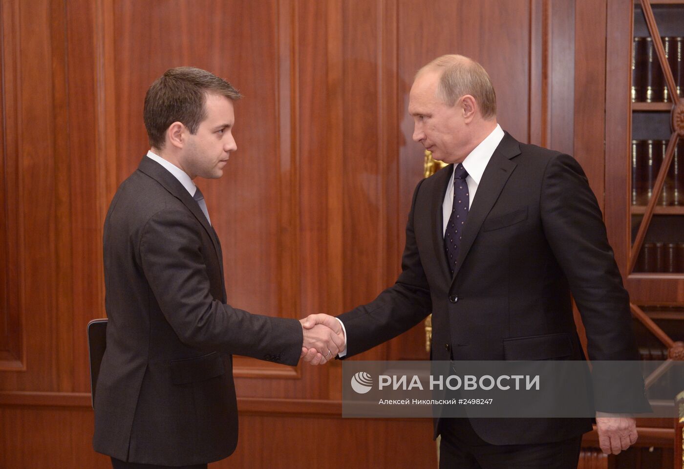 В.Путин встретился с Н.Никифоровым