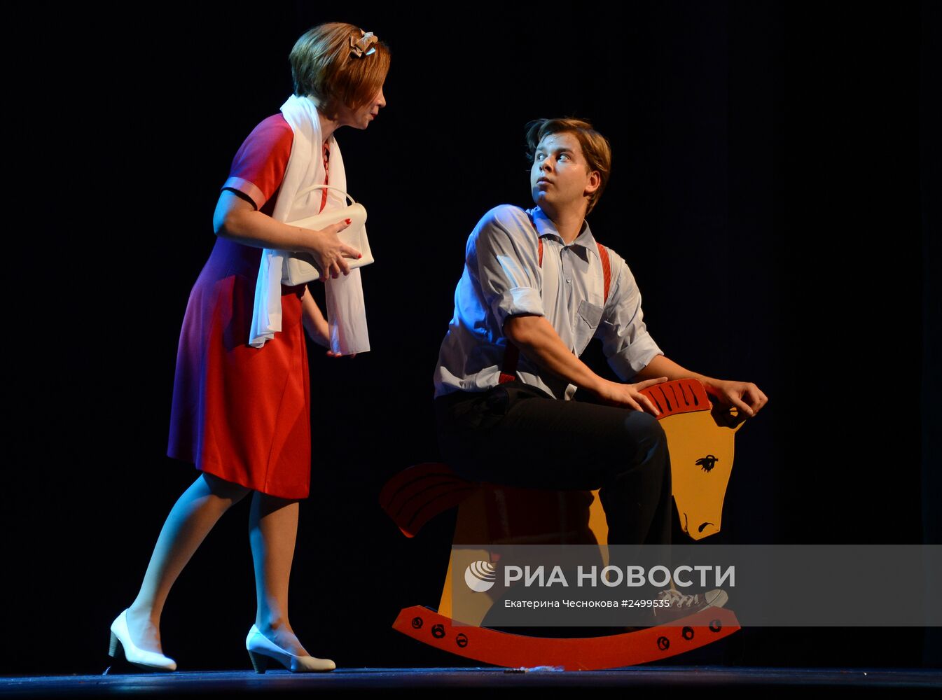 Премьера спектакля "Денискины рассказы" в Российском академическом Молодежном театре