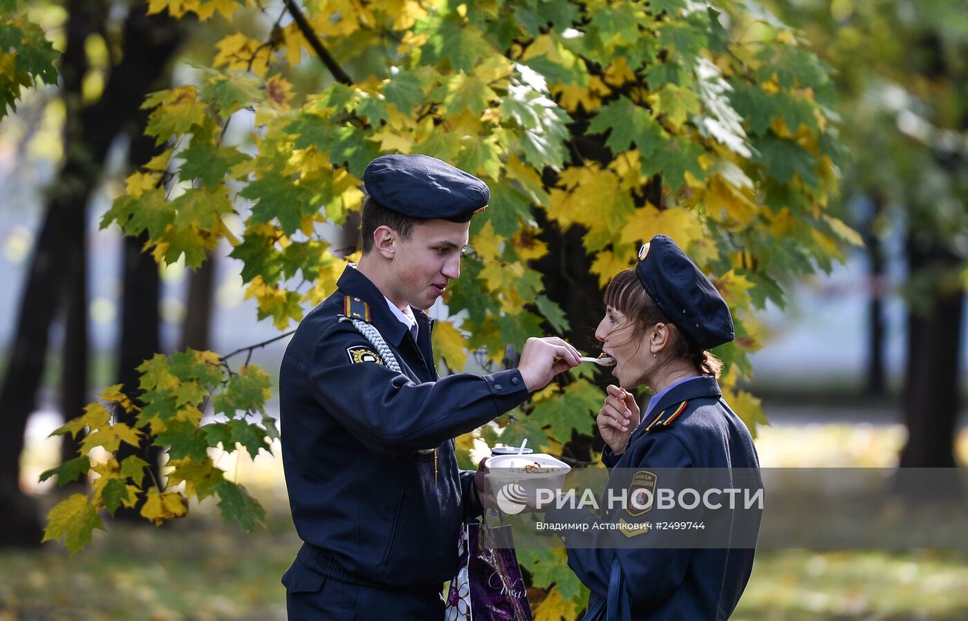 Спортивный праздник московской полиции