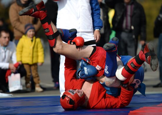 Спортивный праздник московской полиции