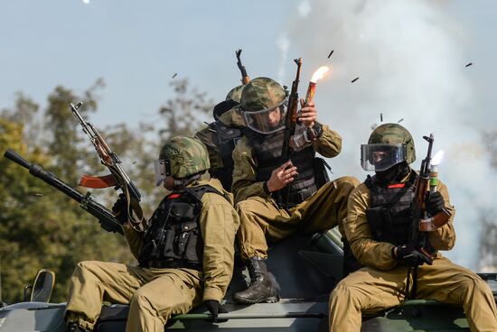 Спортивный праздник московской полиции