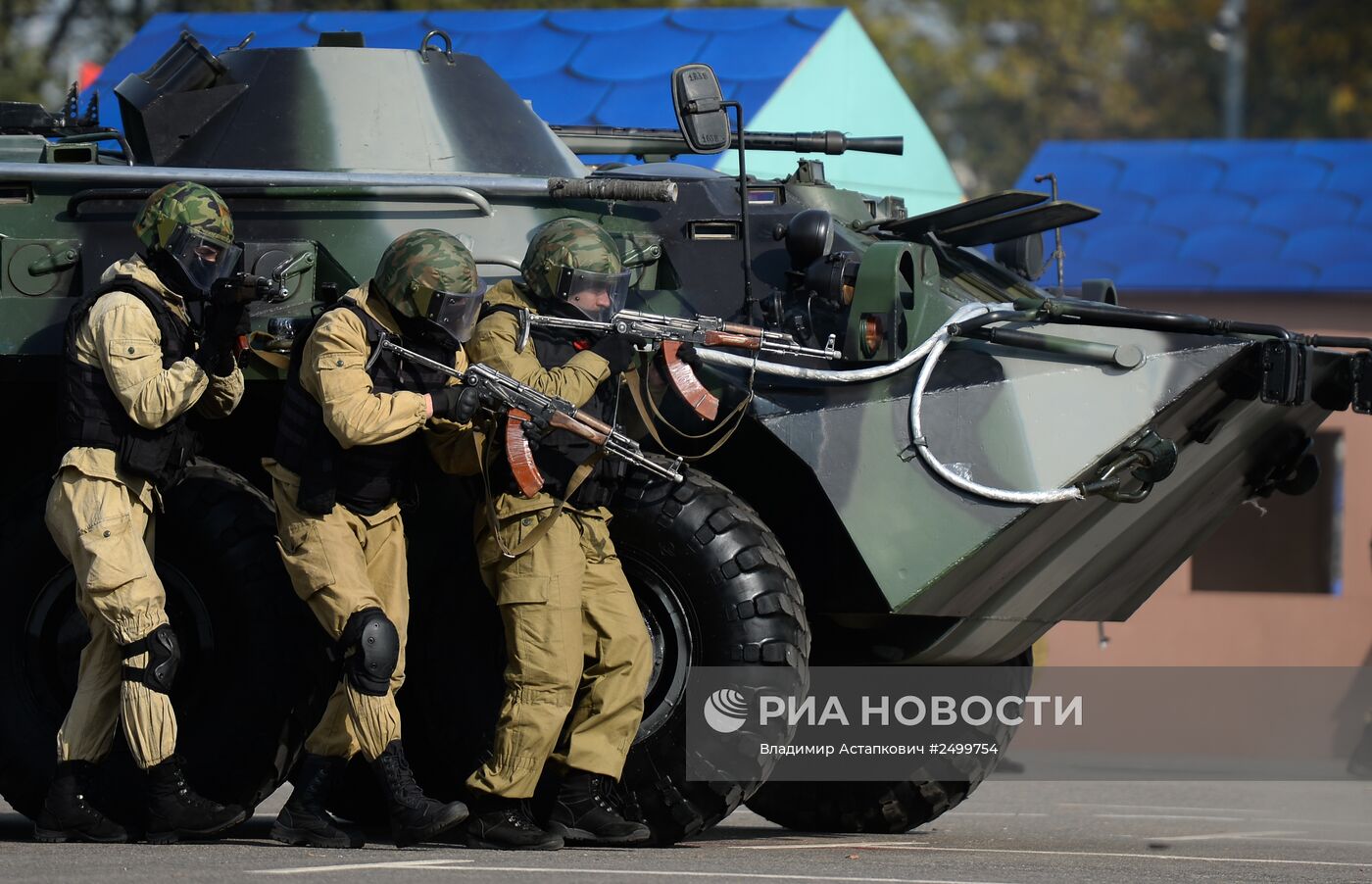 Спортивный праздник московской полиции