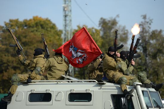 Спортивный праздник московской полиции