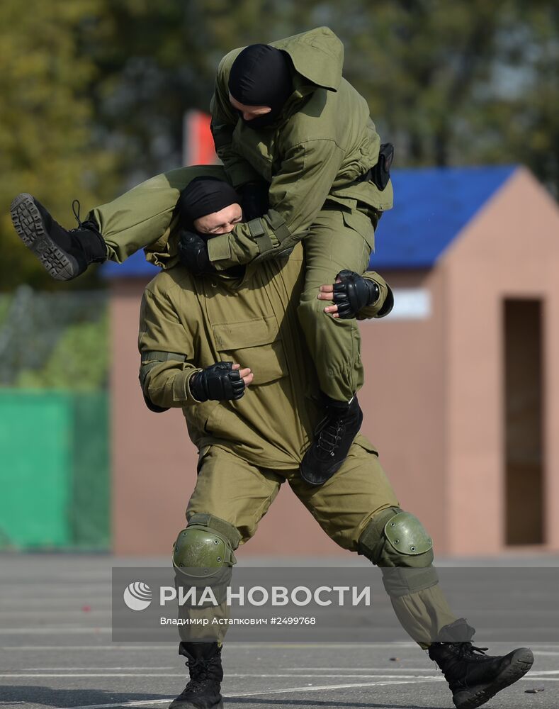Спортивный праздник московской полиции