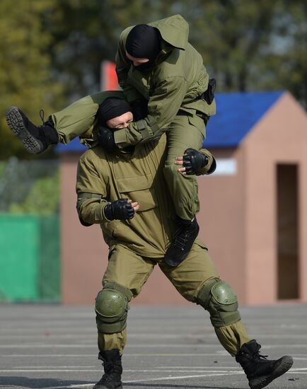 Спортивный праздник московской полиции