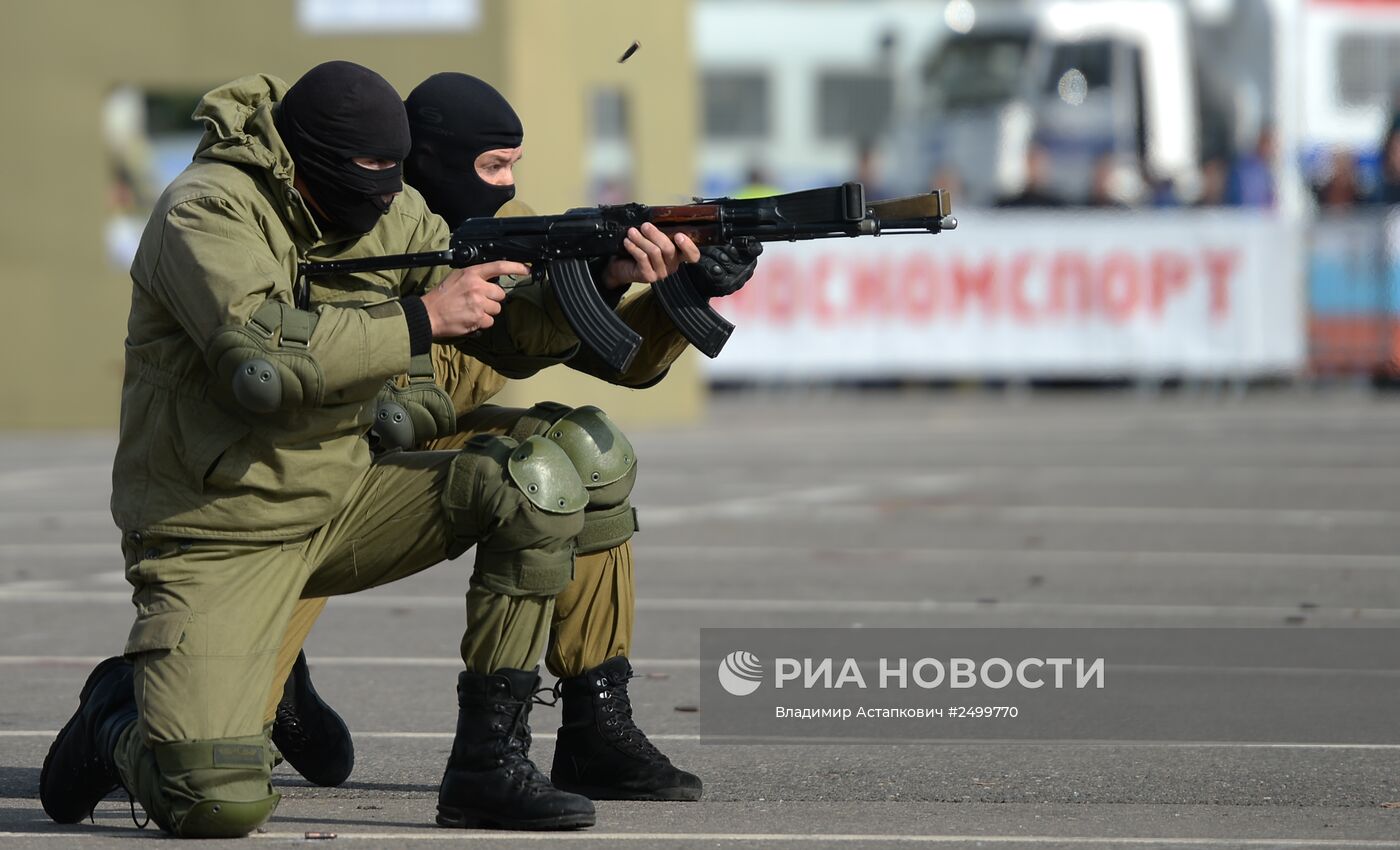 Спортивный праздник московской полиции