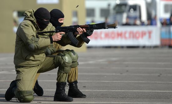 Спортивный праздник московской полиции