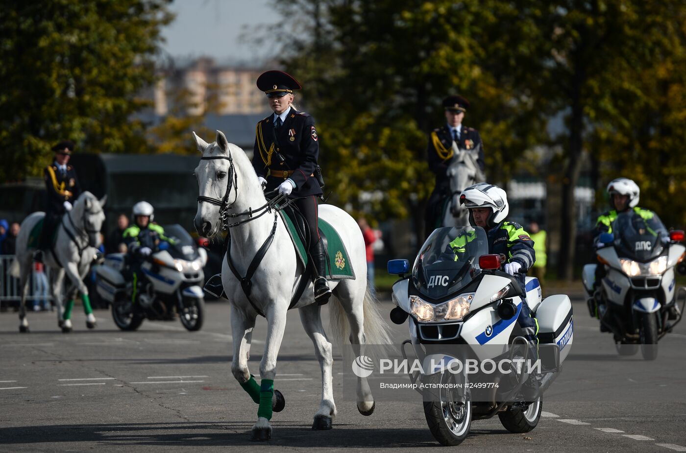Спортивный праздник московской полиции