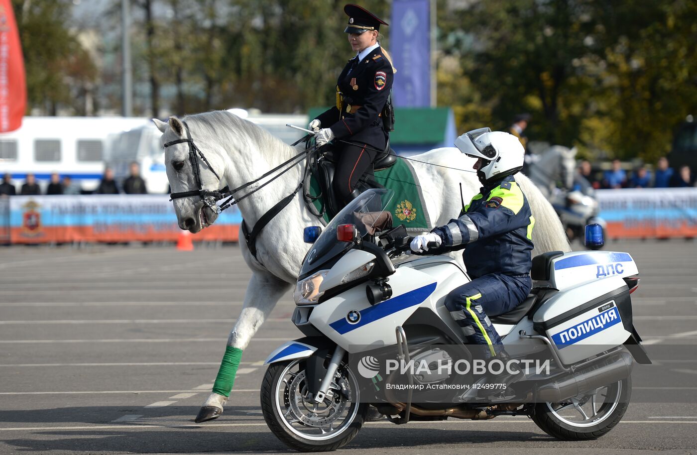Спортивный праздник московской полиции