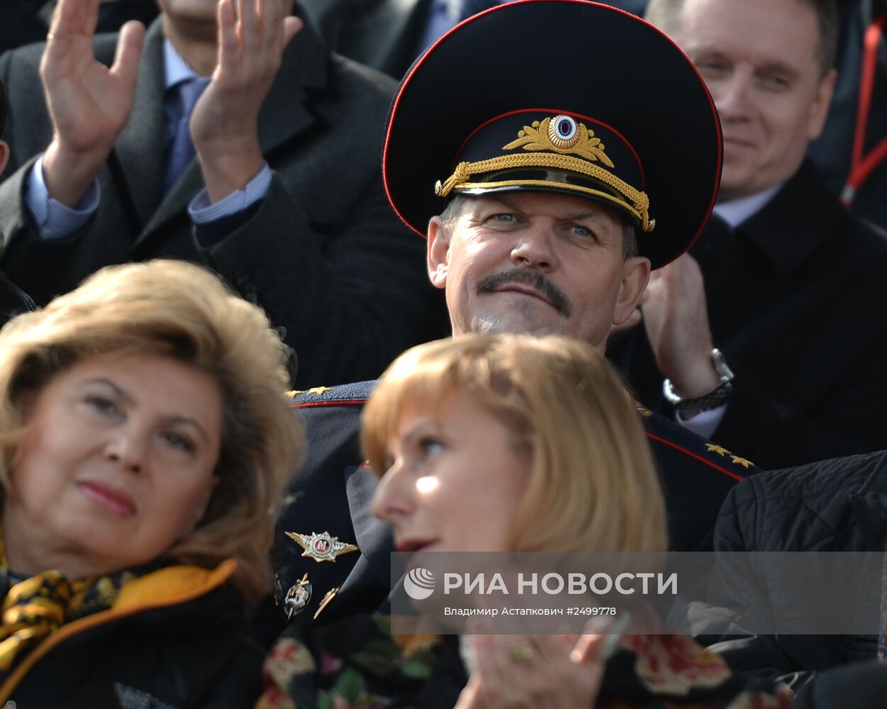 Спортивный праздник московской полиции