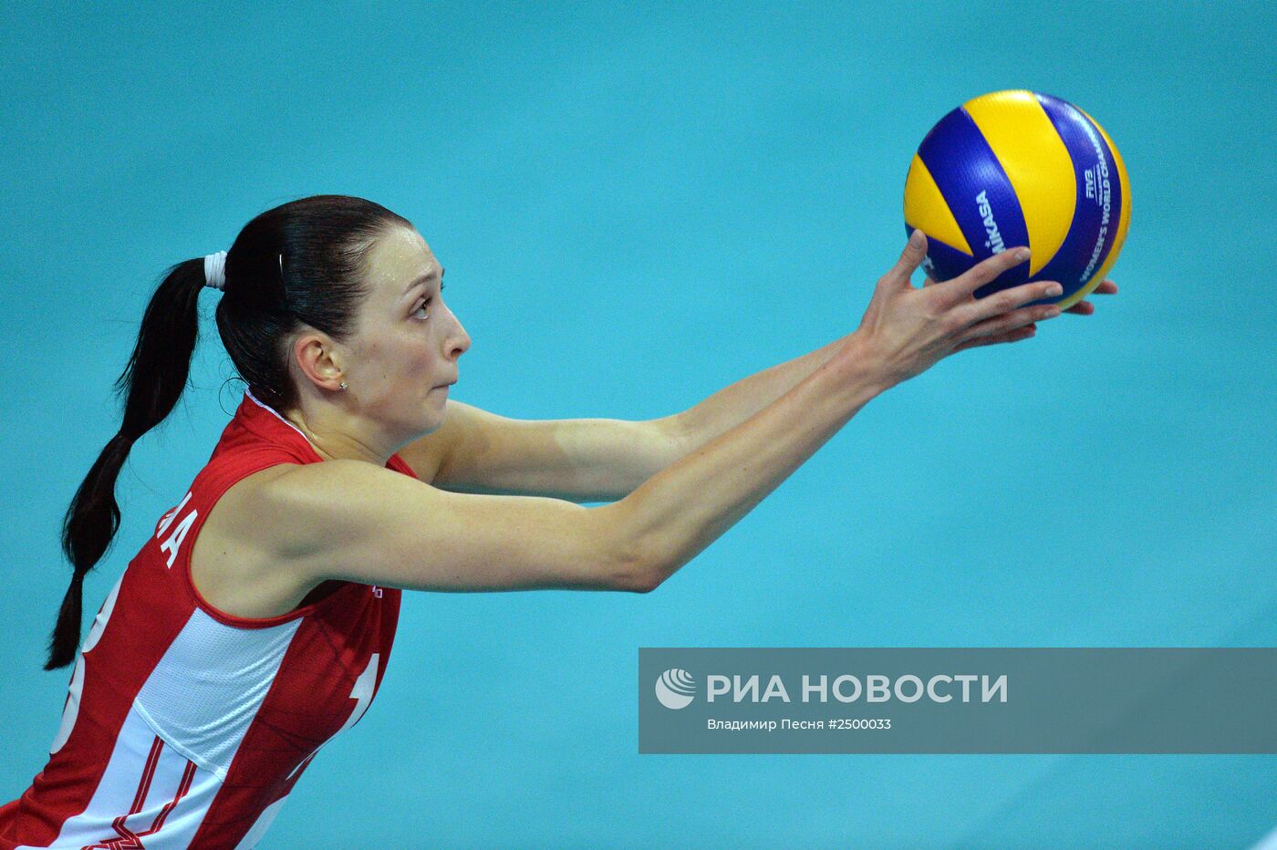 Волейбол. Чемпионат мира. Женщины. Матч Россия - Нидерланды