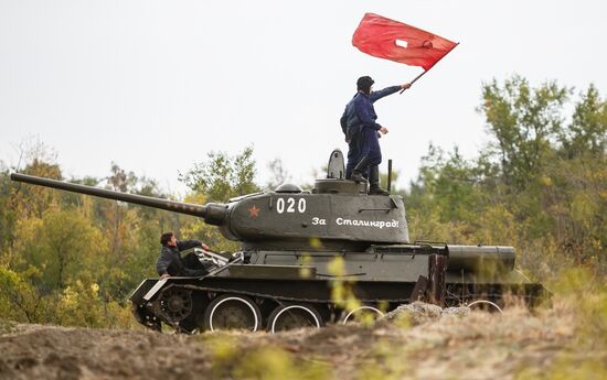 Военно-историческая реконструкция боев за Мамаев курган