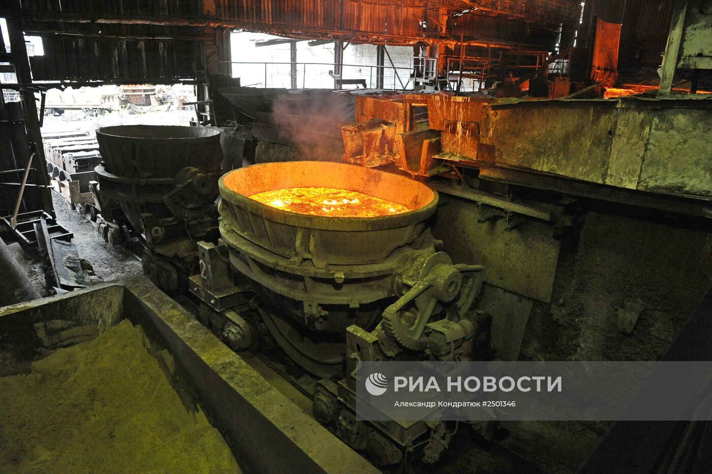 Саткинский чугуноплавильный завод в Челябинской области