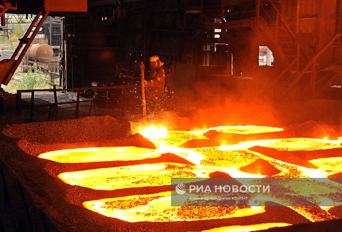 Саткинский чугуноплавильный завод в Челябинской области