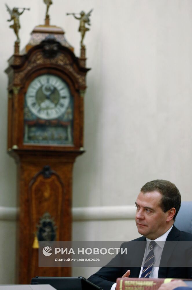 Встреча Д.Медведева с экспертами по вопросу развития паралимпийского спорта
