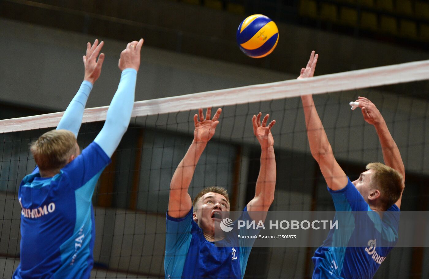 Волейбол. Представление ВК "Динамо" (Москва) сезона 2014/2015