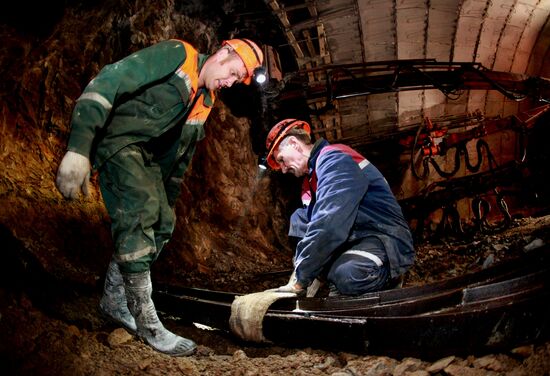 Строительство Нарвинского тоннеля в Приморском крае
