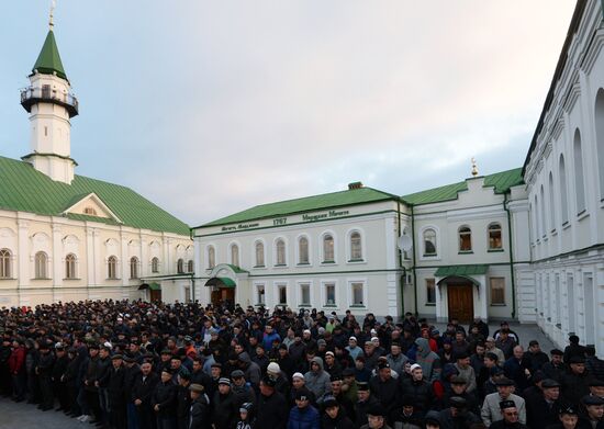 Празднование Курбан-Байрама в регионах России