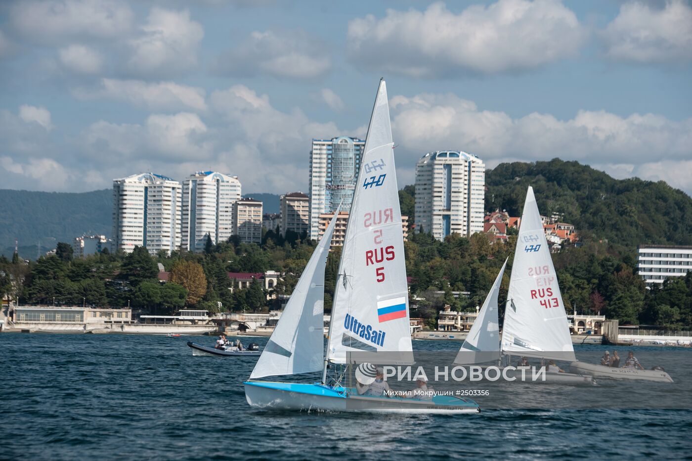 Парусный спорт. Чемпионат России по парусным гонкам