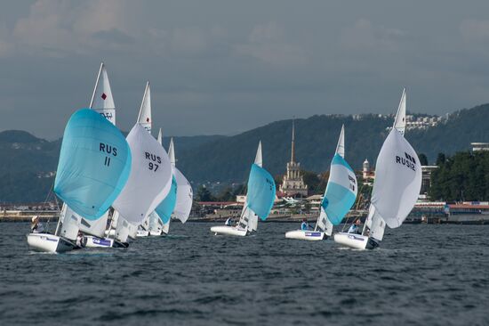 Парусный спорт. Чемпионат России по парусным гонкам