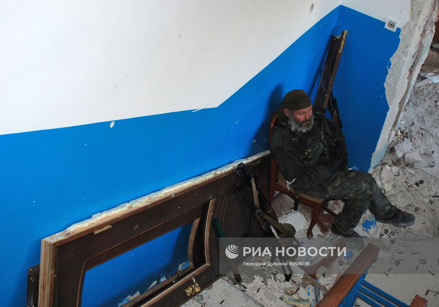 Ситуация в районе аэропорта Донецка