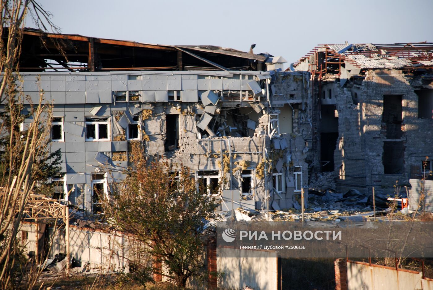 Ситуация в районе аэропорта Донецка